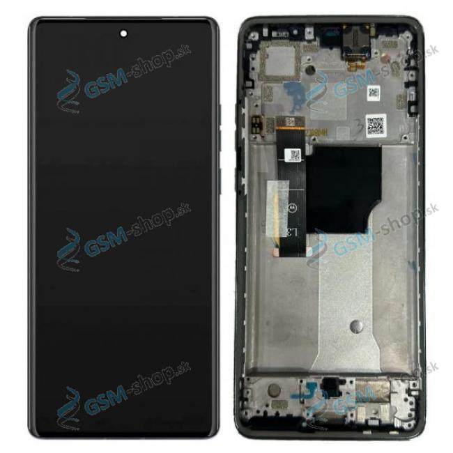 LCD displej Motorola Edge 40 Neo (XT2307) a dotyk s krytom zelenm Originl