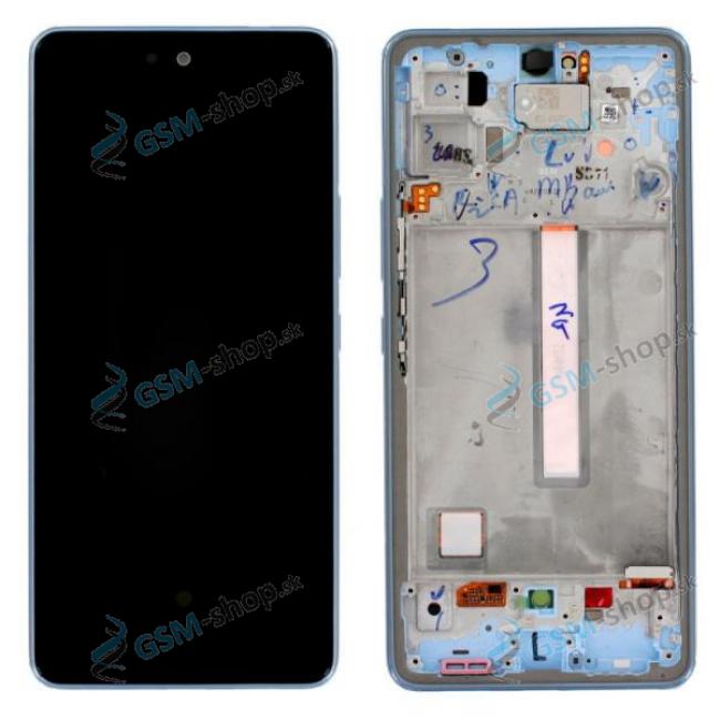 LCD displej Samsung Galaxy A53 5G (A536) a dotyk s krytom modrm Originl