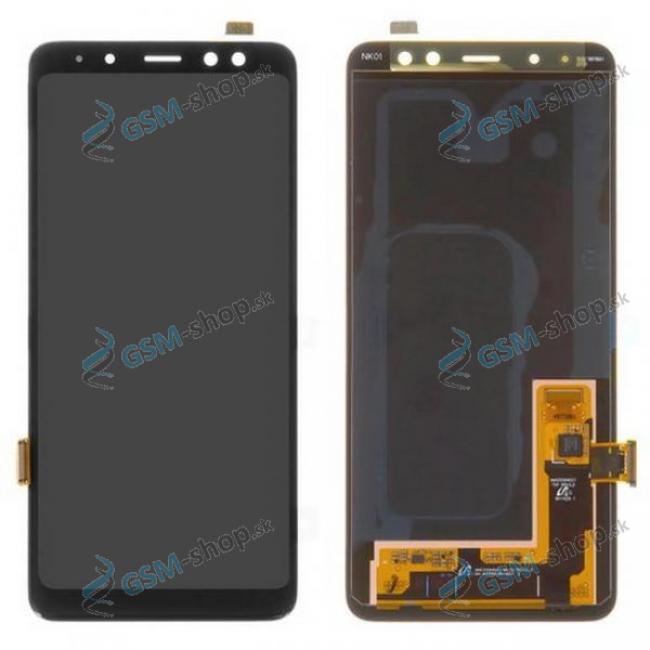 LCD displej Samsung Galaxy A8 2018 (A530) a dotyk ierny Originl