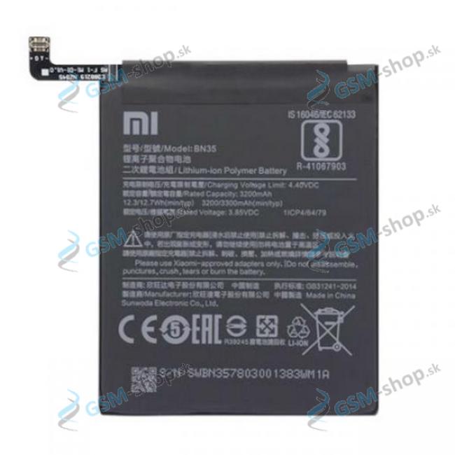 Batria Xiaomi BN35 pre Xiaomi  Redmi 5 Originl