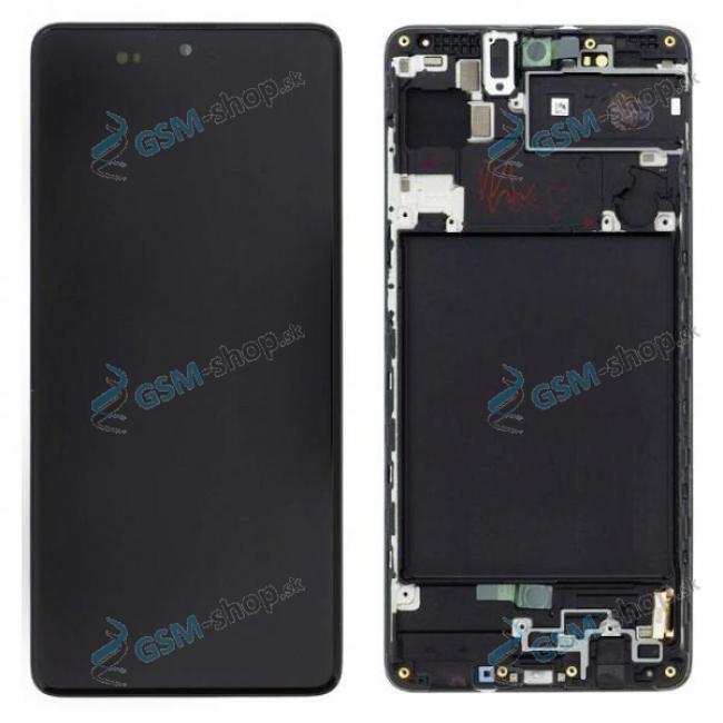 LCD displej Samsung Galaxy A71 (A715F) a dotyk ierny s krytom Originl