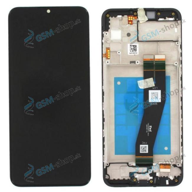 LCD displej Samsung Galaxy A02s (A025G) a dotyk ierny s krytom Originl