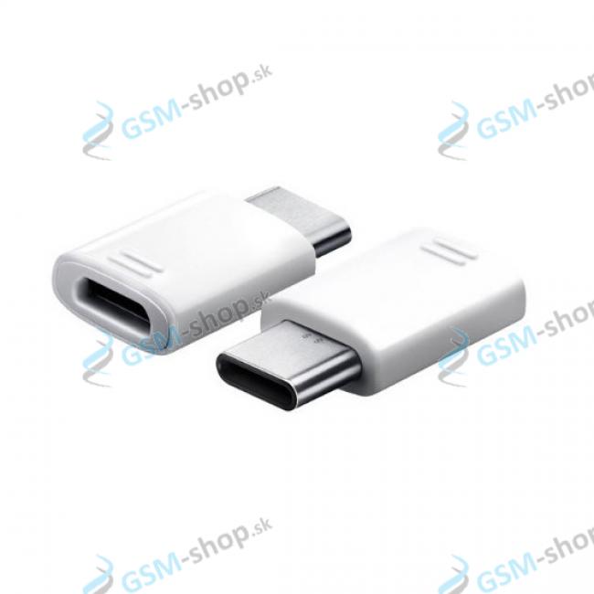 Adaptr Samsung EE-GN930 z microUSB na USB-C Originl neblister biely