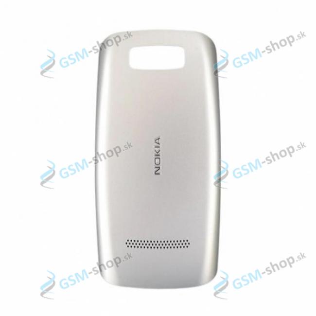 Kryt Nokia Asha 305, 306 batrie strieborn Originl