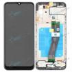 LCD displej Samsung Galaxy A03s (A037G) a dotyk �ierny s krytom Origin�l - n�h�ad 1 z 2