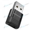 OTG adapt�r BOROFONE BV18 USB-A na USB-C �ierny - n�h�ad 1 z 3