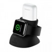 Dr�iak na nab�janie USAMS ZJ051 pre Apple Watch, Airpods �ierny - n�h�ad 1 z 5