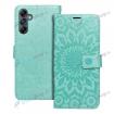 P�zdro MEZZO Samsung Galaxy A15, A15 5G kni�ka Green Mandala - n�h�ad 1 z 2