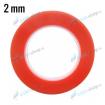 Obojstrann� lepiaca p�ska MAGIC RED 2 mm prieh�adn� - n�h�ad 1 z 2