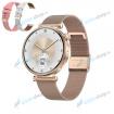 Chytr� hodinky Smartwatch Blavec W17 Amber HD AMOLED (SWW17-RG) rose gold a 2 remienky - n�h�ad 1 z 3