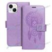 P�zdro MEZZO iPhone 14 kni�ka fialov� Dreamcatcher - n�h�ad 1 z 3