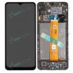 LCD displej Samsung Galaxy A12s (A127F) a dotyk �ierny s krytom Origin�l - n�h�ad 1 z 2