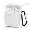 Silik�nov� obal na AirPods sl�chadl� biely - n�h�ad 1 z 2