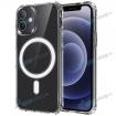 P�zdro silik�n MAG SILICONE iPhone 12, iPhone 12 Pro priesvitn� - n�h�ad 1 z 3