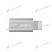 Adapt�r BOROFONE BV5 z microUSB na Lightning strieborn� - n�h�ad 1 z 6