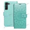 P�zdro MEZZO Samsung Galaxy S22 5G (S901) kni�ka Green Mandala - n�h�ad 1 z 2