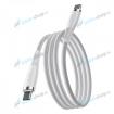 Datak�bel BENKS D47 USB-C a USB-C PD 100W 1 meter biely - n�h�ad 1 z 5