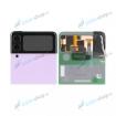 LCD displej vonkaj�� Samsung Galaxy Z Flip 3 5G (F711) s krytom fialov�m Origin�l - n�h�ad 1 z 2